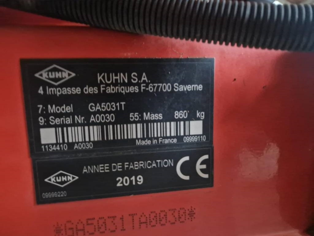 Kuhn 5031T - Obraceč/ Shrnovač: obrázek 3 Kuhn 5031T - Obraceč/ Shrnovač: obrázek 3