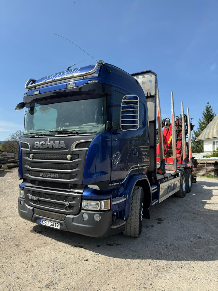 SCANIA R730 - Lesovůz, Auto s hydraulickou rukou: obrázek 5 SCANIA R730 - Lesovůz, Auto s hydraulickou rukou: obrázek 5