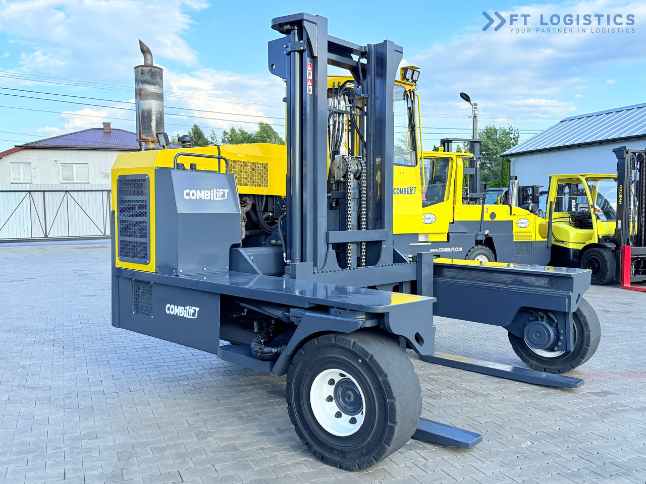 COMBILIFT C14000 / DUPLEX 3600MM / FREE-LIFT / POSITIONER - Čtyřcestný vozík: obrázek 4 COMBILIFT C14000 / DUPLEX 3600MM / FREE-LIFT / POSITIONER - Čtyřcestný vozík: obrázek 4