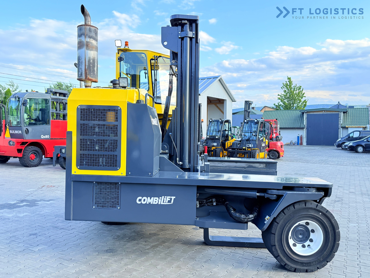 COMBILIFT C14000 / DUPLEX 3600MM / FREE-LIFT / POSITIONER - Čtyřcestný vozík: obrázek 5 COMBILIFT C14000 / DUPLEX 3600MM / FREE-LIFT / POSITIONER - Čtyřcestný vozík: obrázek 5