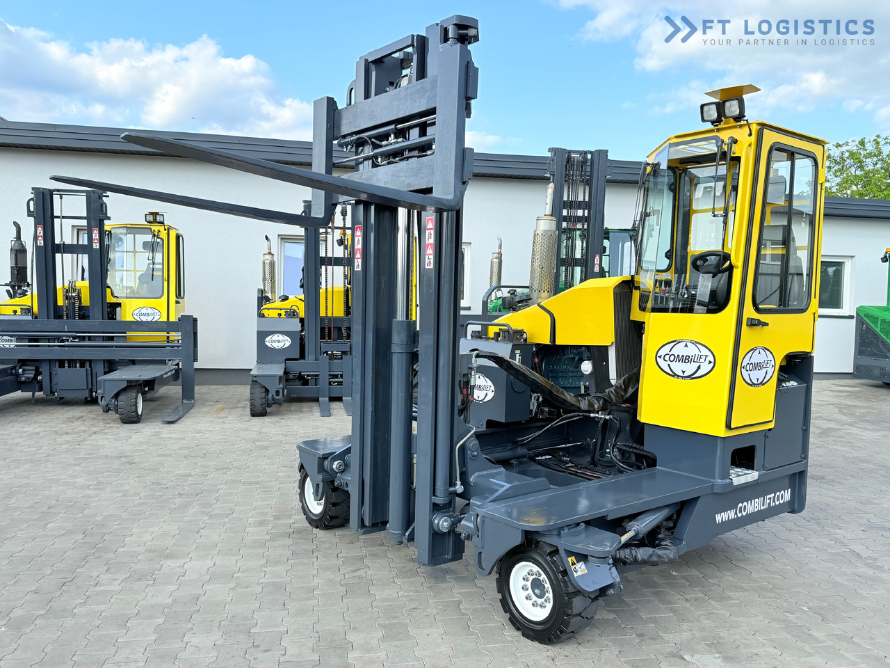 Čtyřcestný vozík COMBILIFT C4000 / DIESEL / DUPLEX - 4100MM / FORK POSITIONER / ONLY 2951 MTH / LIKE NEW: obrázek 26