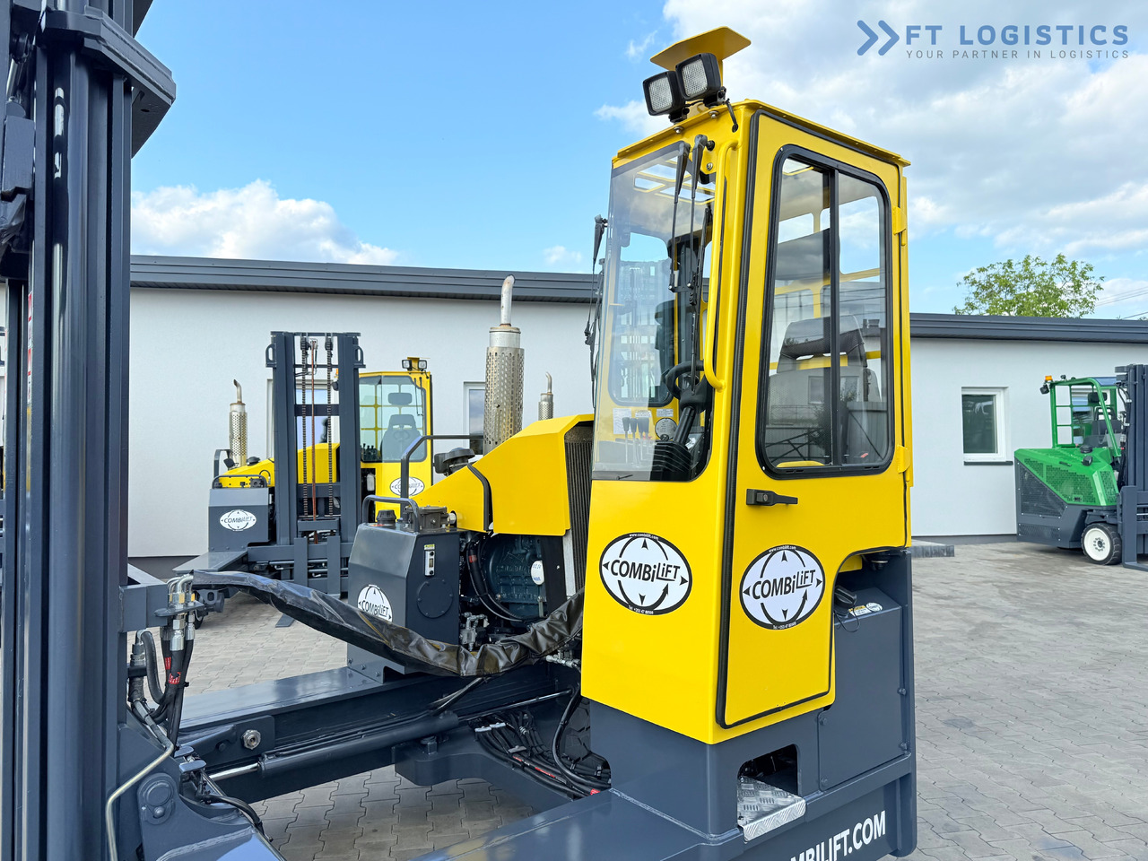 Čtyřcestný vozík COMBILIFT C4000 / DIESEL / DUPLEX - 4100MM / FORK POSITIONER / ONLY 2951 MTH / LIKE NEW: obrázek 25