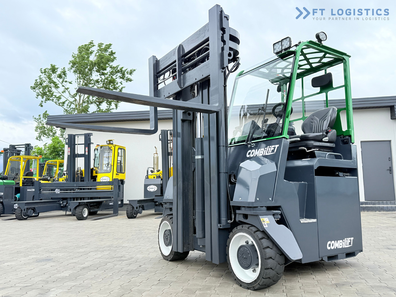 Nový Čtyřcestný vozík COMBILIFT Combilift CBE4000 / TRIPLEX 5200MM / ELECTRIC / FREE LIFT / FORK POSITIONER / SIDESHIFT / LIKE NEW: obrázek 20