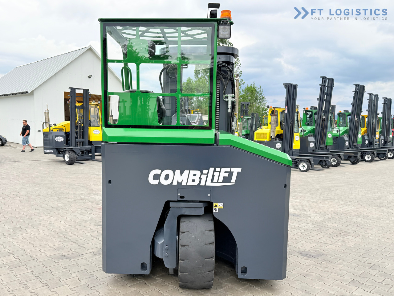 Nový Čtyřcestný vozík COMBILIFT Combilift CBE4000 / TRIPLEX 5200MM / ELECTRIC / FREE LIFT / FORK POSITIONER / SIDESHIFT / LIKE NEW: obrázek 7