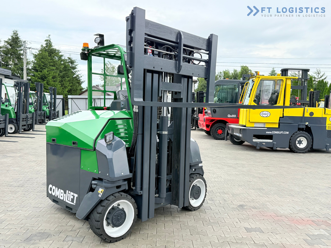 Nový Čtyřcestný vozík COMBILIFT Combilift CBE4000 / TRIPLEX 5200MM / ELECTRIC / FREE LIFT / FORK POSITIONER / SIDESHIFT / LIKE NEW: obrázek 23