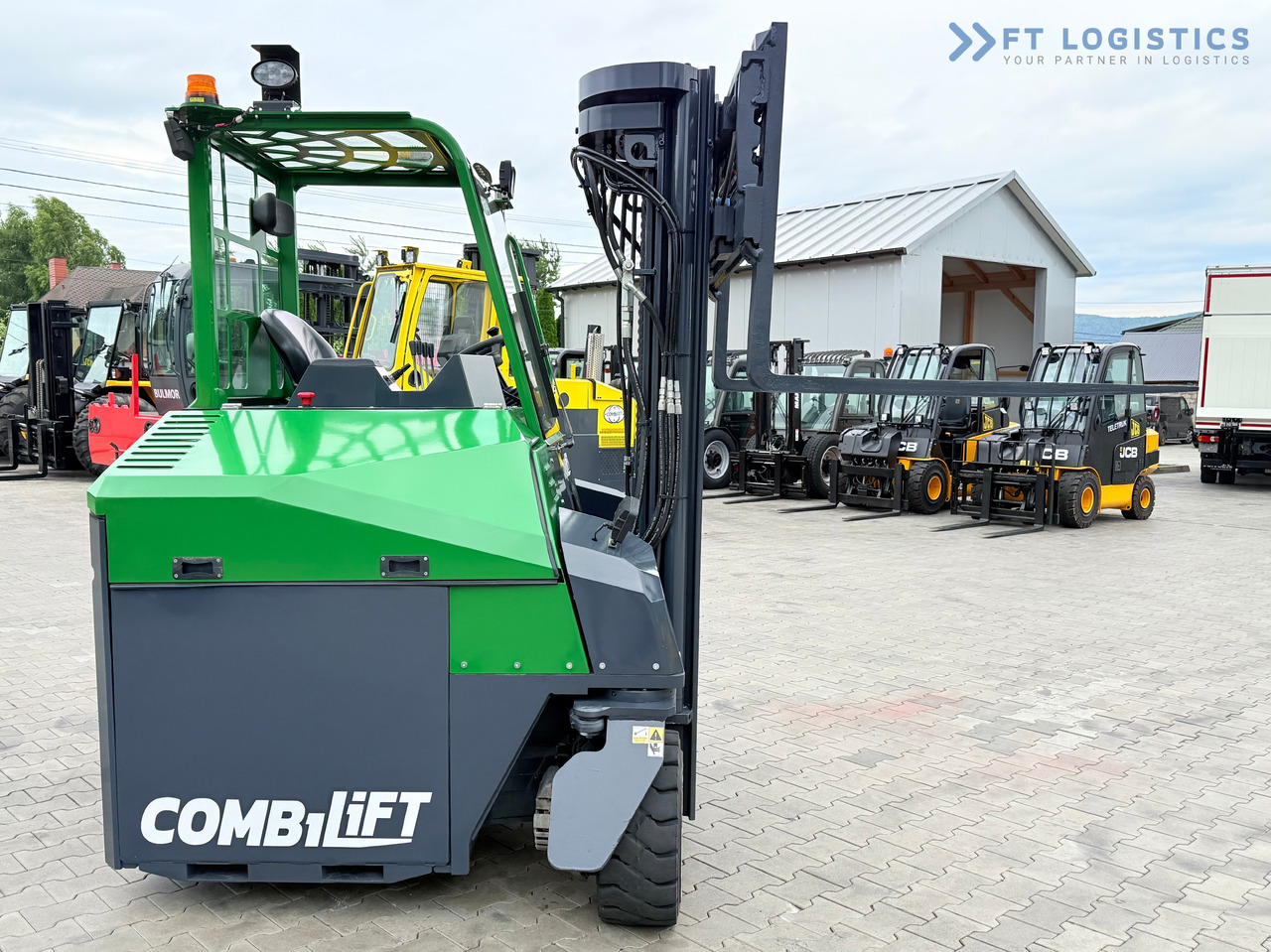 Nový Čtyřcestný vozík COMBILIFT Combilift CBE4000 / TRIPLEX 5200MM / ELECTRIC / FREE LIFT / FORK POSITIONER / SIDESHIFT / LIKE NEW: obrázek 24