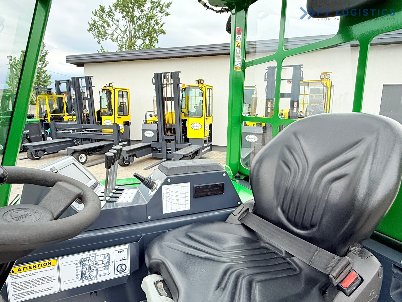 Nový Čtyřcestný vozík COMBILIFT Combilift CBE4000 / TRIPLEX 5200MM / ELECTRIC / FREE LIFT / FORK POSITIONER / SIDESHIFT / LIKE NEW: obrázek 11