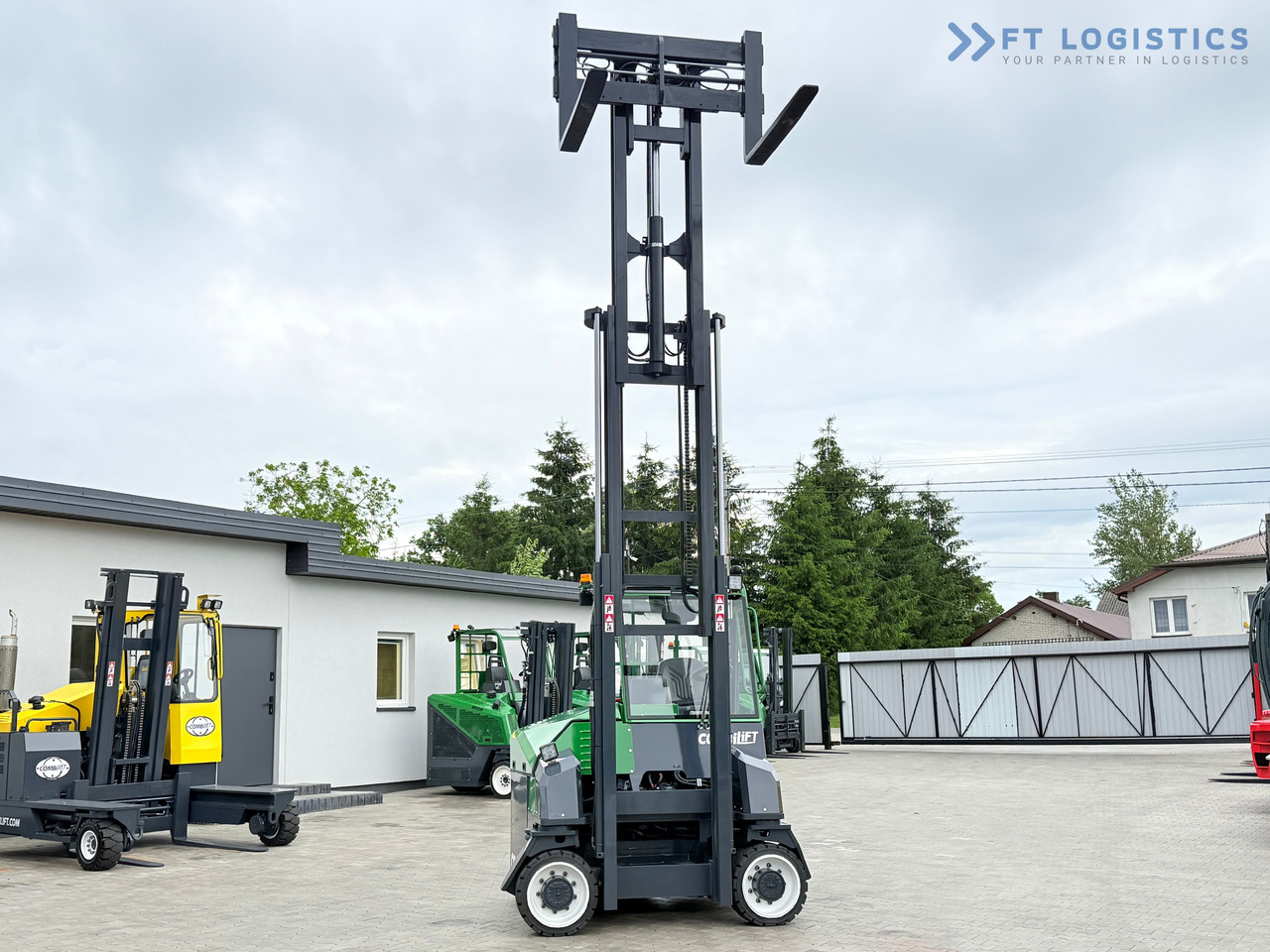 Nový Čtyřcestný vozík COMBILIFT Combilift CBE4000 / TRIPLEX 5200MM / ELECTRIC / FREE LIFT / FORK POSITIONER / SIDESHIFT / LIKE NEW: obrázek 31