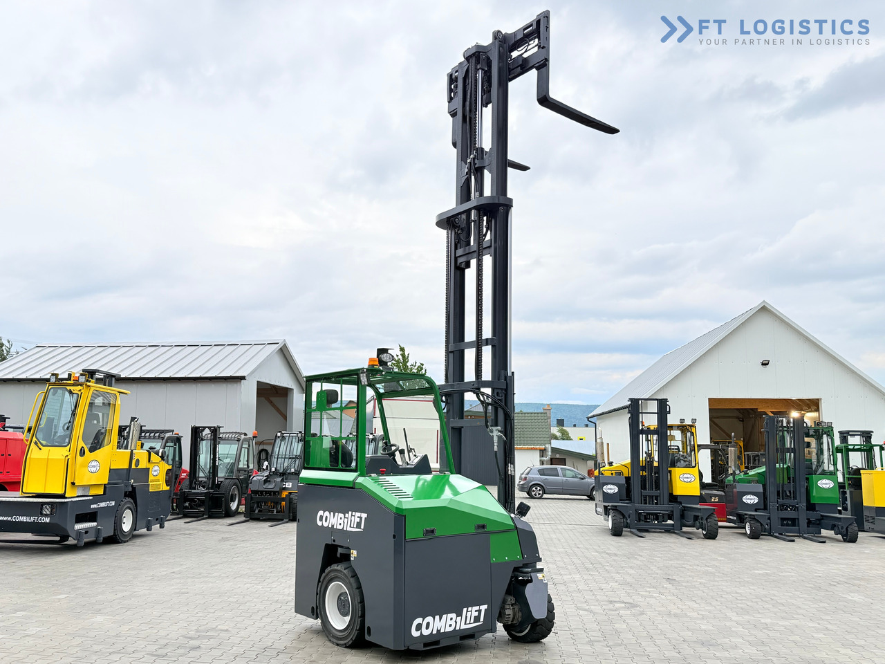 Nový Čtyřcestný vozík COMBILIFT Combilift CBE4000 / TRIPLEX 5200MM / ELECTRIC / FREE LIFT / FORK POSITIONER / SIDESHIFT / LIKE NEW: obrázek 34