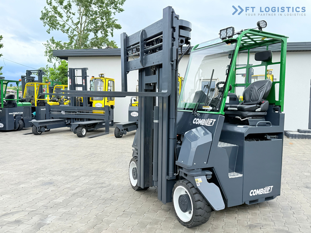 Nový Čtyřcestný vozík COMBILIFT Combilift CBE4000 / TRIPLEX 5200MM / ELECTRIC / FREE LIFT / FORK POSITIONER / SIDESHIFT / LIKE NEW: obrázek 19