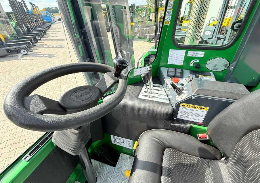 Čtyřcestný vozík Combilift C3500 / DUPLEX 4100MM / GAS / EXTENDABLE FORKS / CABIN / HEATING + AIR CONDITIONING / LIKE NEW: obrázek 12