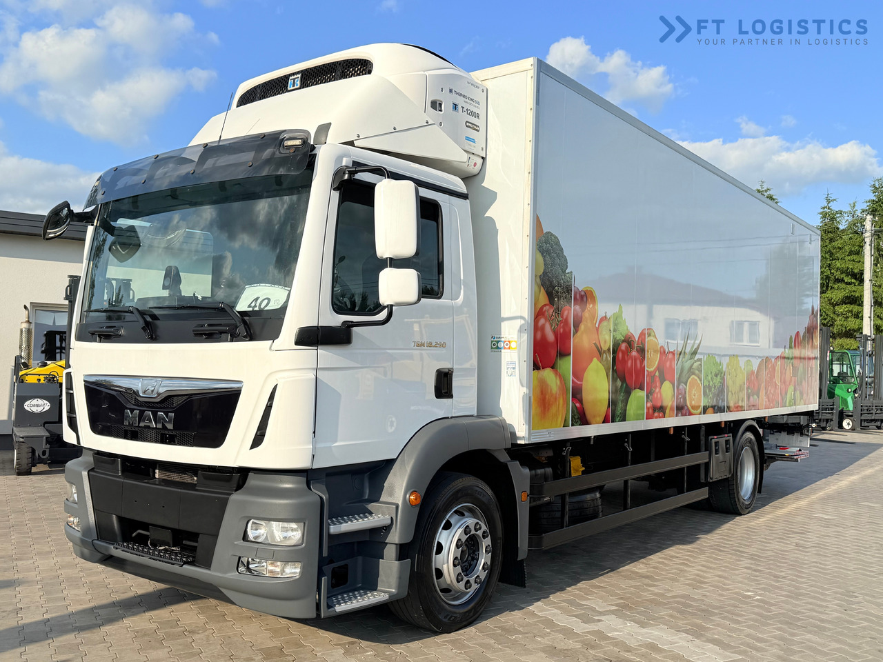 MAN TGM 18.290 / THERMOKING T-1200R / BI-TEMPERATURE / 19 PALLETS / 90% TYRES / EXCELLENT CONDITION / DHOLLANDIA TAIL LIFT / SIDE DOOR / PAYLOAD 8,220 KG - Chladírenský nákladní automobil: obrázek 1 MAN TGM 18.290 / THERMOKING T-1200R / BI-TEMPERATURE / 19 PALLETS / 90% TYRES / EXCELLENT CONDITION / DHOLLANDIA TAIL LIFT / SIDE DOOR / PAYLOAD 8,220 KG - Chladírenský nákladní automobil: obrázek 1