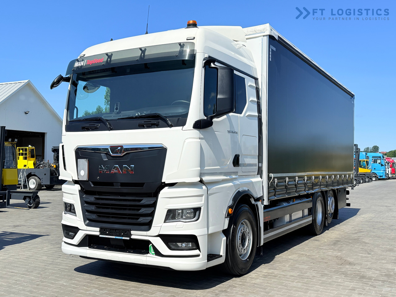 MAN TGX 26.470 / 19 Pallets / Steering Axle / 15 Ton Payload / Retarder / Excellent Condition - Plachtový nákladní auto: obrázek 4 MAN TGX 26.470 / 19 Pallets / Steering Axle / 15 Ton Payload / Retarder / Excellent Condition - Plachtový nákladní auto: obrázek 4