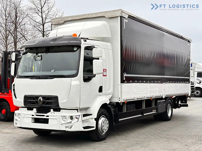 Renault Midlum 250 Renault D 250 / AUTOMATIC / 4X2 / 18 PALLETS / TAIL LIFT / SIDE BOARDS / curtainsider truck - Plachtový nákladní auto: obrázek 2 Renault Midlum 250 Renault D 250 / AUTOMATIC / 4X2 / 18 PALLETS / TAIL LIFT / SIDE BOARDS / curtainsider truck - Plachtový nákladní auto: obrázek 2