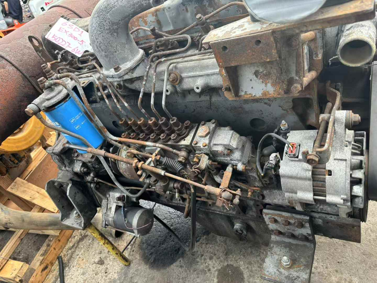 ISUZU 6SD1 - Motor pro Rýpadlo: obrázek 2 ISUZU 6SD1 - Motor pro Rýpadlo: obrázek 2