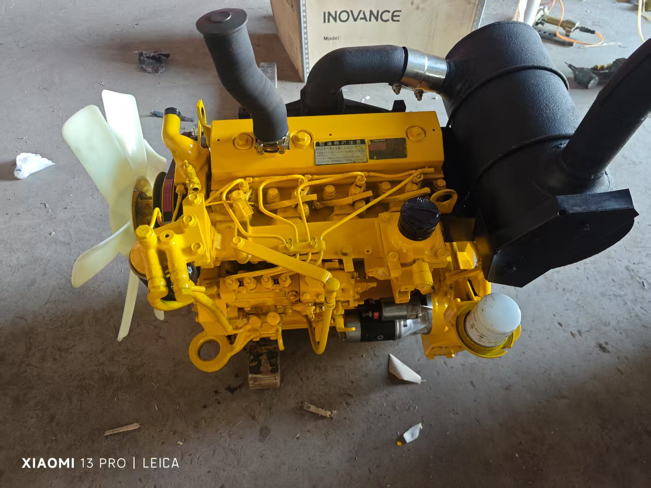 KOMATSU 4D95LE - Motor pro Rýpadlo: obrázek 4 KOMATSU 4D95LE - Motor pro Rýpadlo: obrázek 4