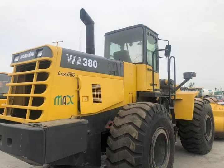 Good Condition Second Hand WA380-3 Front Wheel Loader for Cheap Price Hot Sale in China - Kolový nakladač: obrázek 4 Good Condition Second Hand WA380-3 Front Wheel Loader for Cheap Price Hot Sale in China - Kolový nakladač: obrázek 4