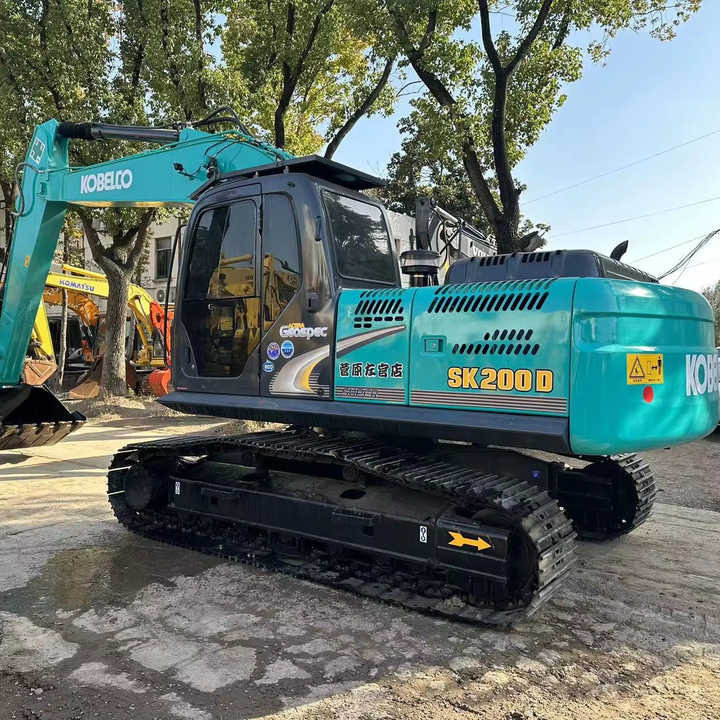 Used Japan Kobelco SK200-8 Crawler Excavator New Arrival Earth-moving Machine for Sale - Pásové rýpadlo: obrázek 1 Used Japan Kobelco SK200-8 Crawler Excavator New Arrival Earth-moving Machine for Sale - Pásové rýpadlo: obrázek 1