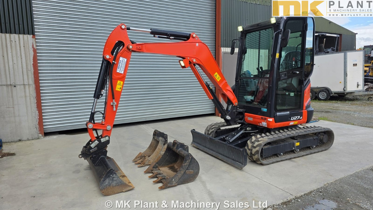 KUBOTA U27-4 - Mini rýpadlo: obrázek 1 KUBOTA U27-4 - Mini rýpadlo: obrázek 1