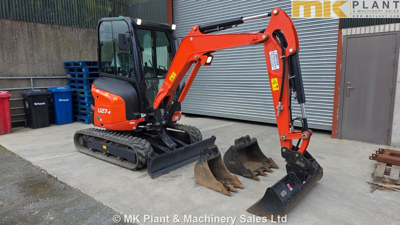 KUBOTA U27-4 - Mini rýpadlo: obrázek 5 KUBOTA U27-4 - Mini rýpadlo: obrázek 5