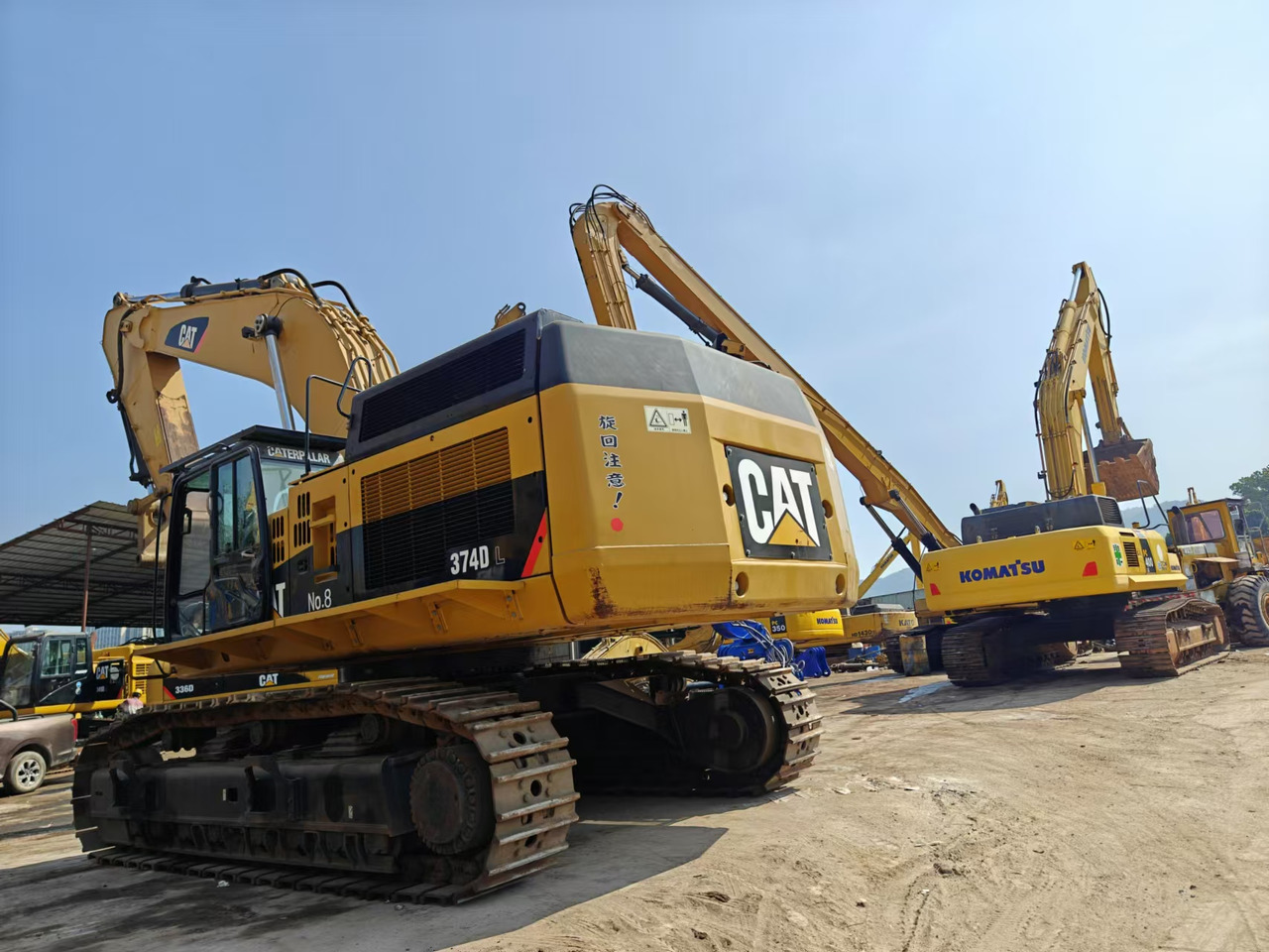 CATERPILLAR 374D - Pásové rýpadlo: obrázek 4 CATERPILLAR 374D - Pásové rýpadlo: obrázek 4