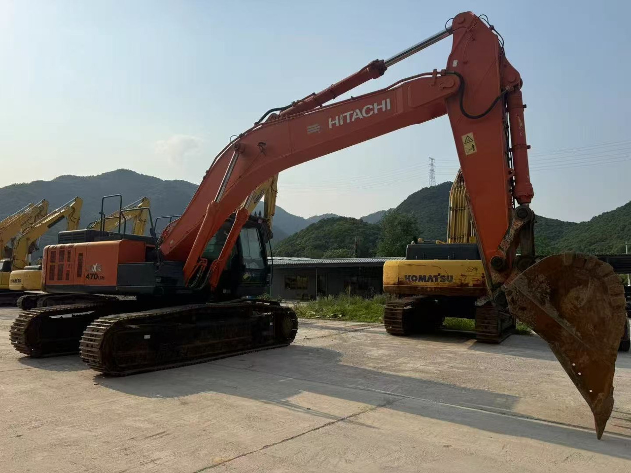 HITACHI ZX470-5G - Pásové rýpadlo: obrázek 4 HITACHI ZX470-5G - Pásové rýpadlo: obrázek 4
