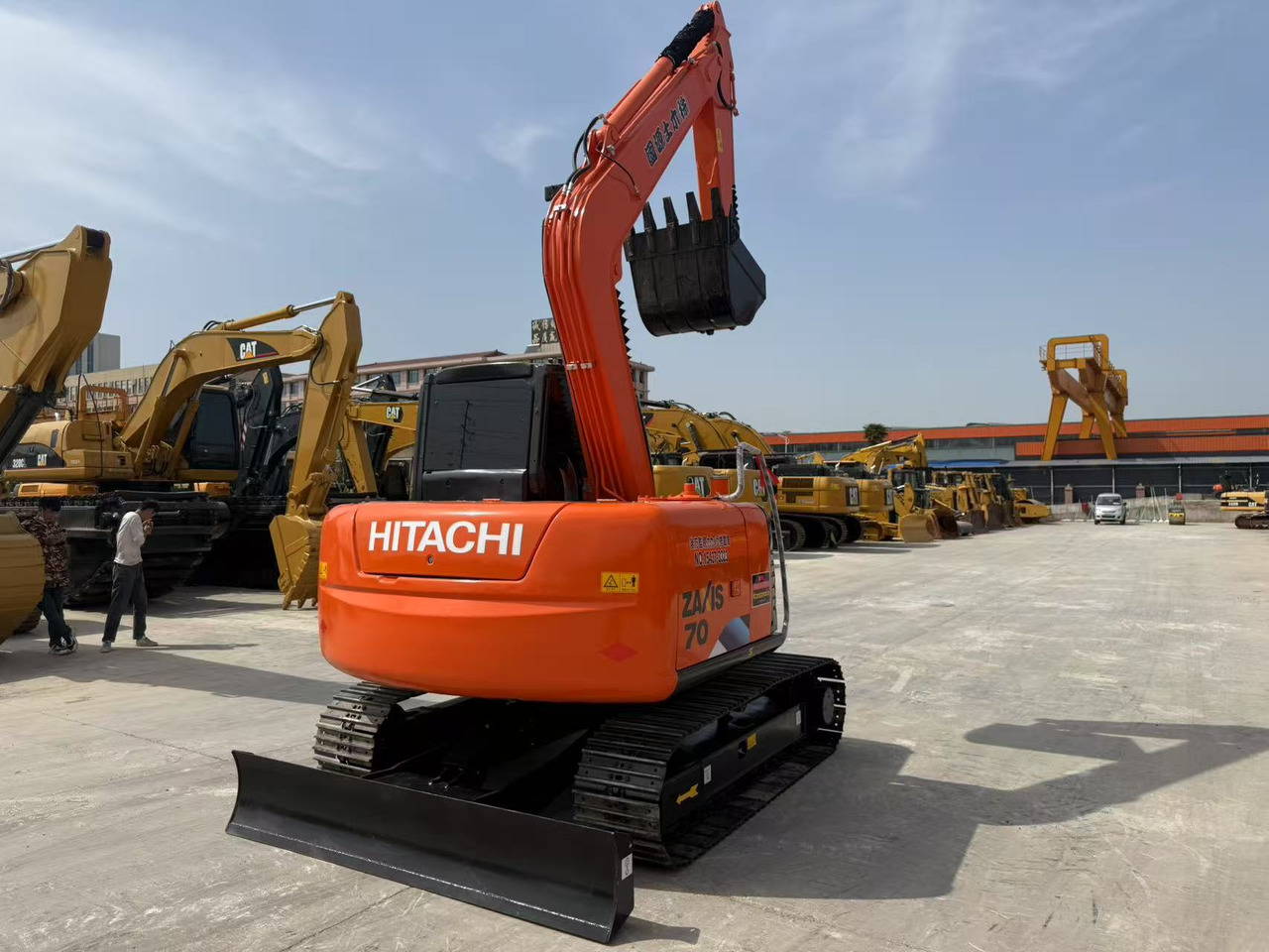 HITACHI ZX70 - Pásové rýpadlo: obrázek 4 HITACHI ZX70 - Pásové rýpadlo: obrázek 4