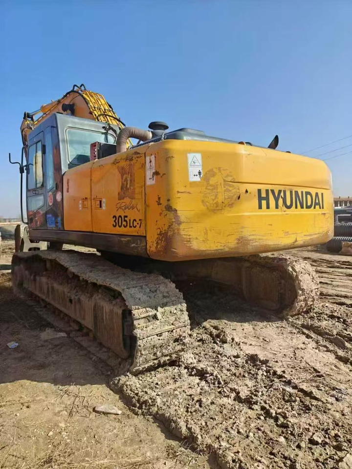 HYUNDAI R305LC-7 - Pásové rýpadlo: obrázek 4 HYUNDAI R305LC-7 - Pásové rýpadlo: obrázek 4