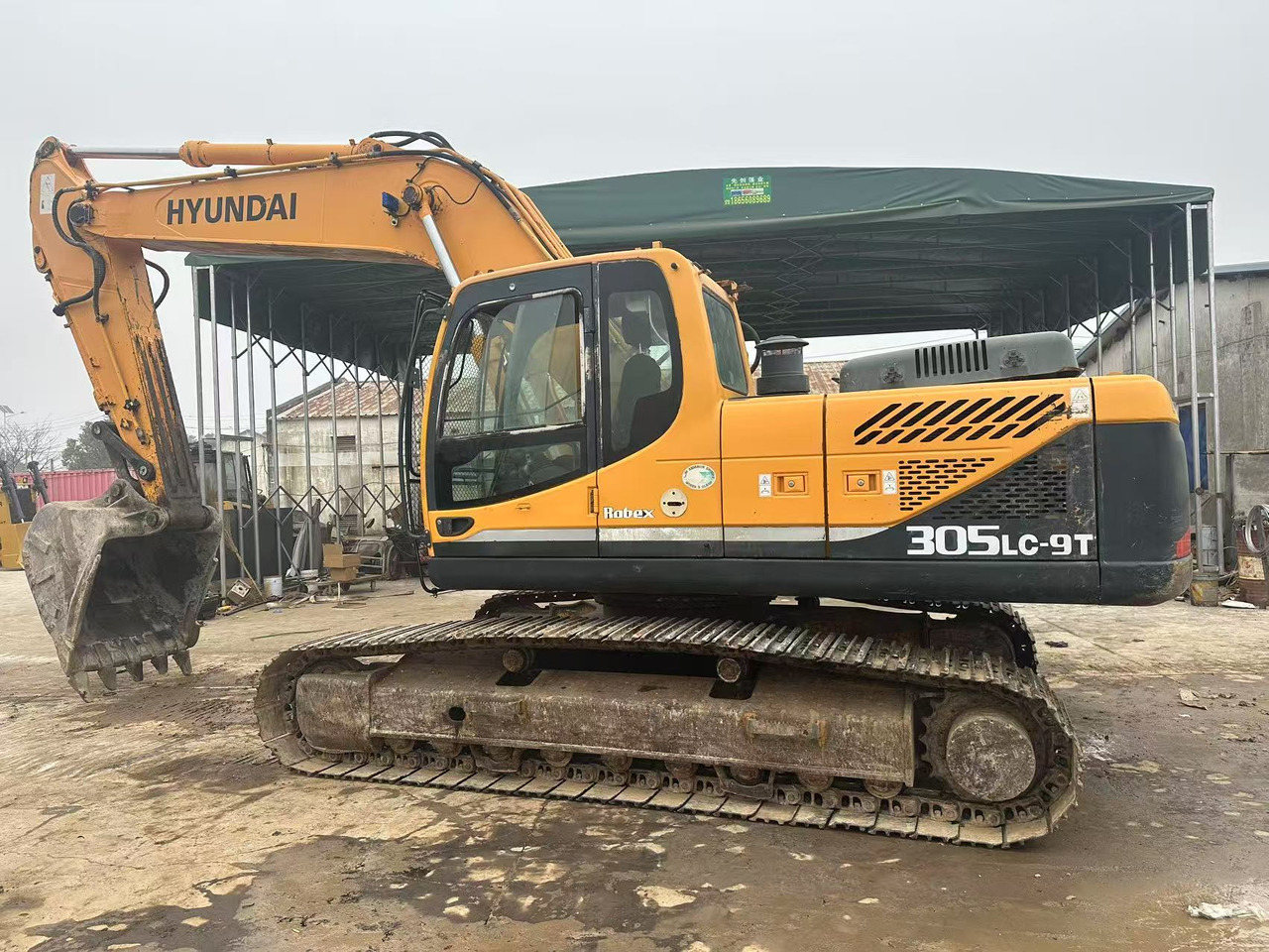 HYUNDAI R305LC-9T - Pásové rýpadlo: obrázek 3 HYUNDAI R305LC-9T - Pásové rýpadlo: obrázek 3