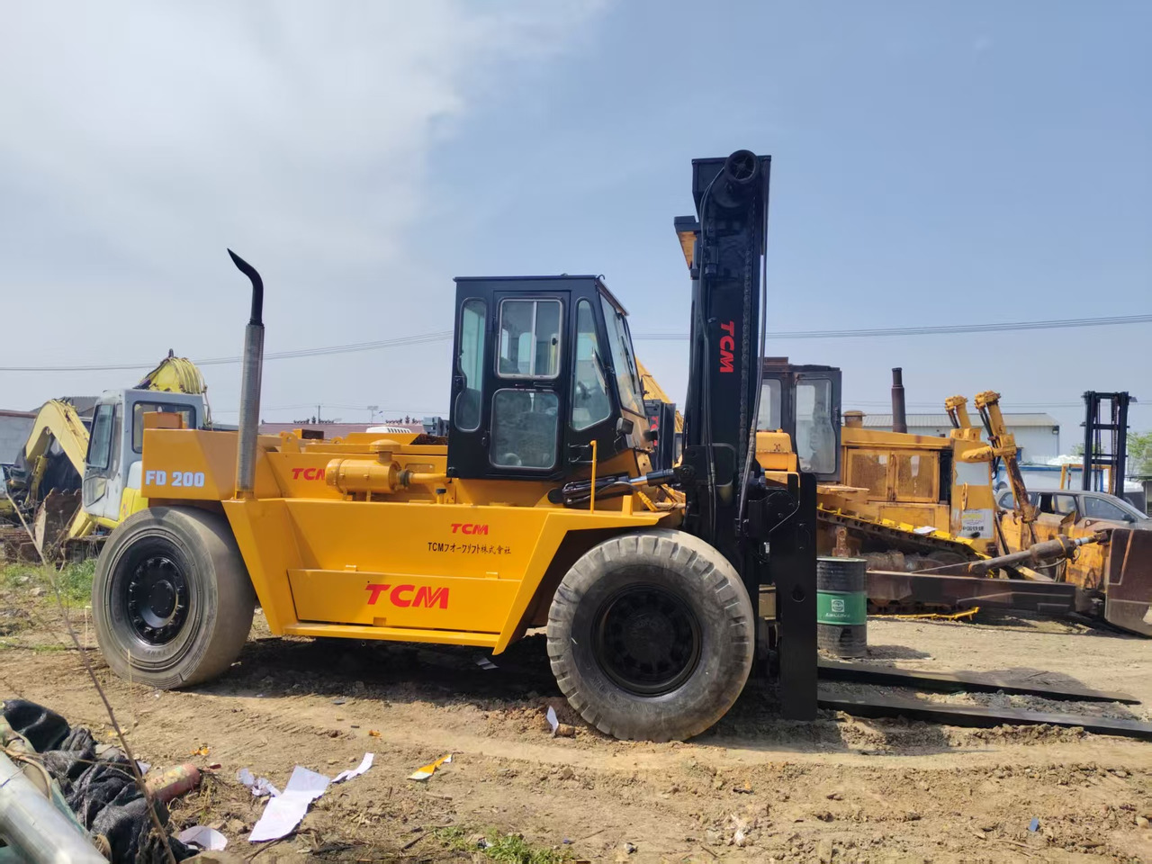 KOMATSU FD200 - Dieselový vysokozdvižný vozík: obrázek 2 KOMATSU FD200 - Dieselový vysokozdvižný vozík: obrázek 2