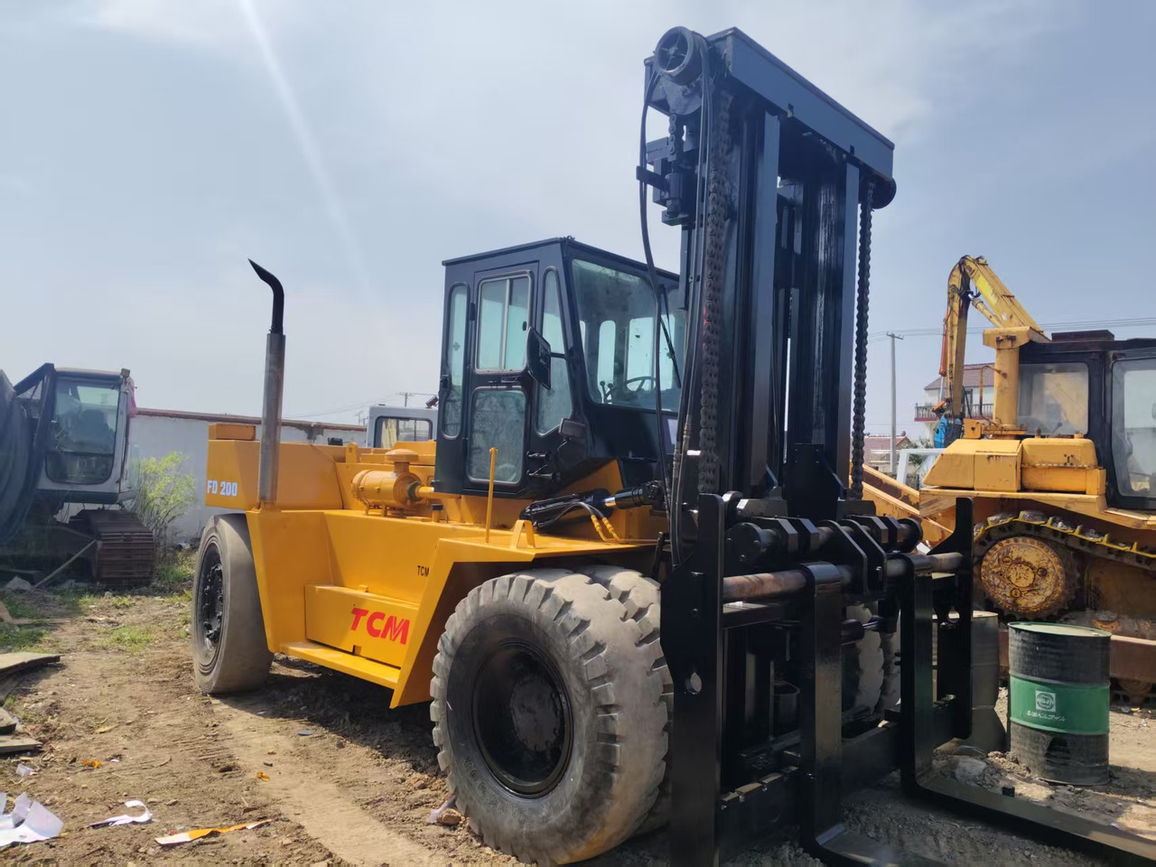 KOMATSU FD200 - Dieselový vysokozdvižný vozík: obrázek 3 KOMATSU FD200 - Dieselový vysokozdvižný vozík: obrázek 3