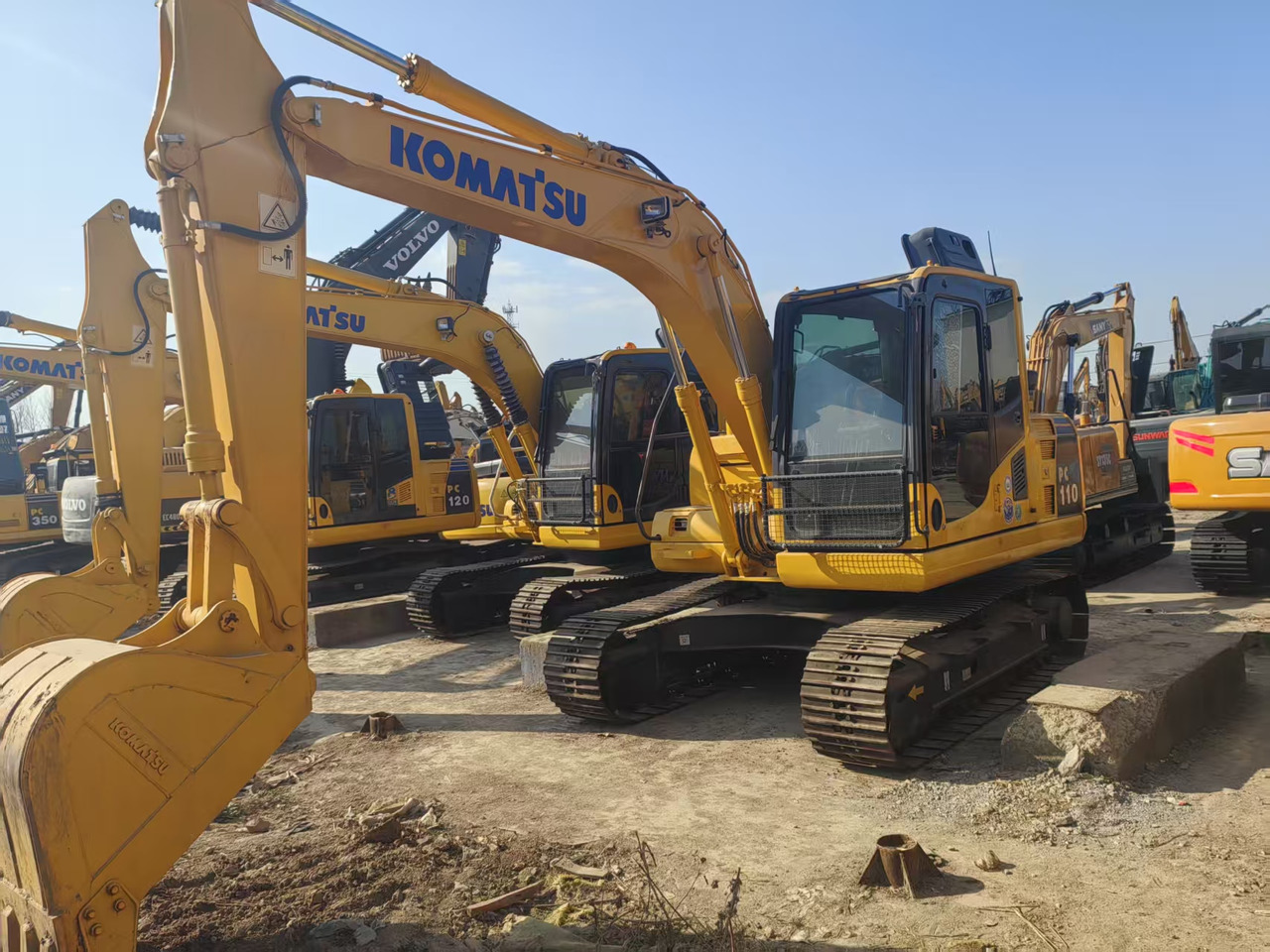 KOMATSU PC110-7 - Pásové rýpadlo: obrázek 1 KOMATSU PC110-7 - Pásové rýpadlo: obrázek 1