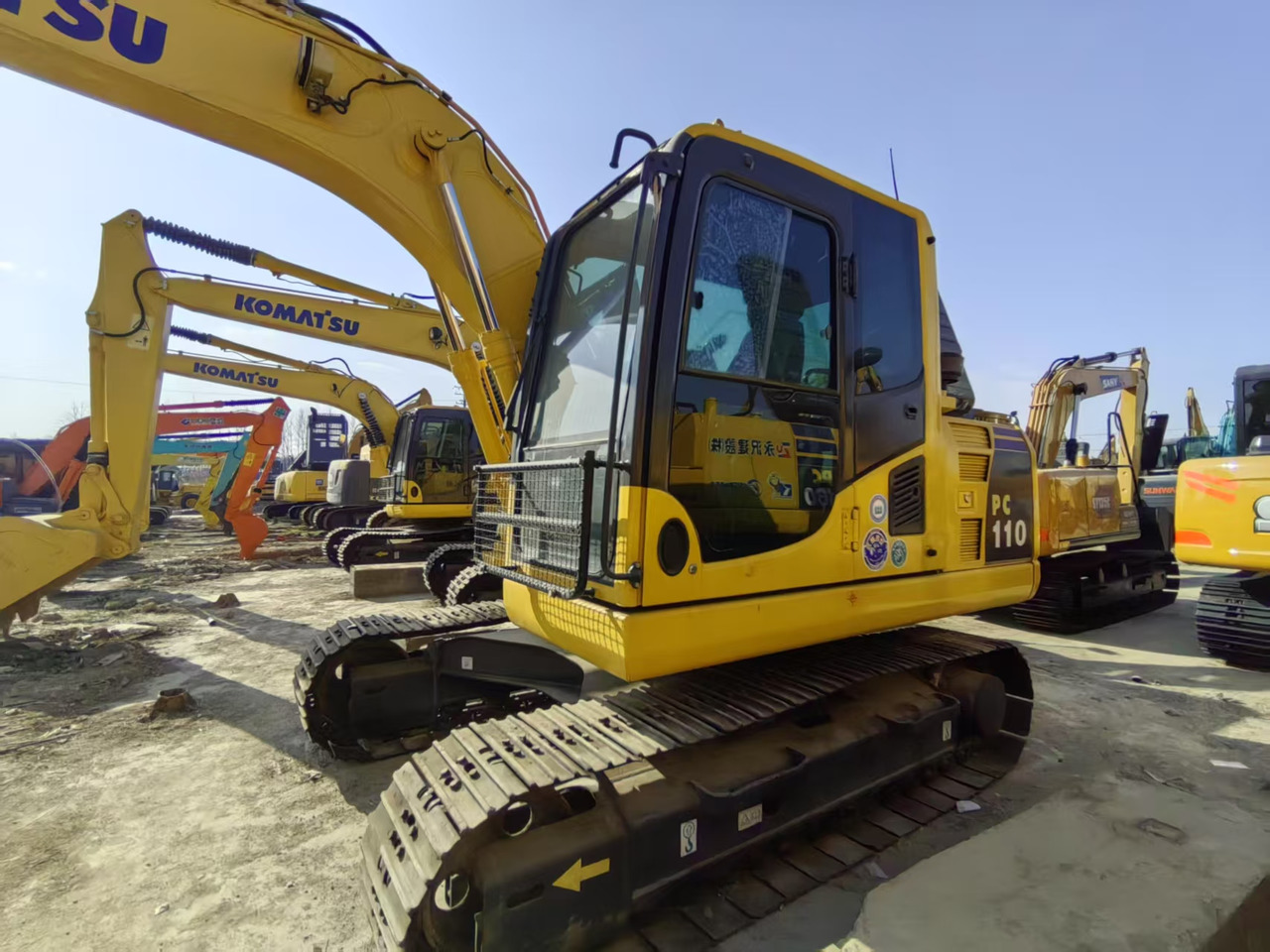 KOMATSU PC110-7 - Pásové rýpadlo: obrázek 4 KOMATSU PC110-7 - Pásové rýpadlo: obrázek 4