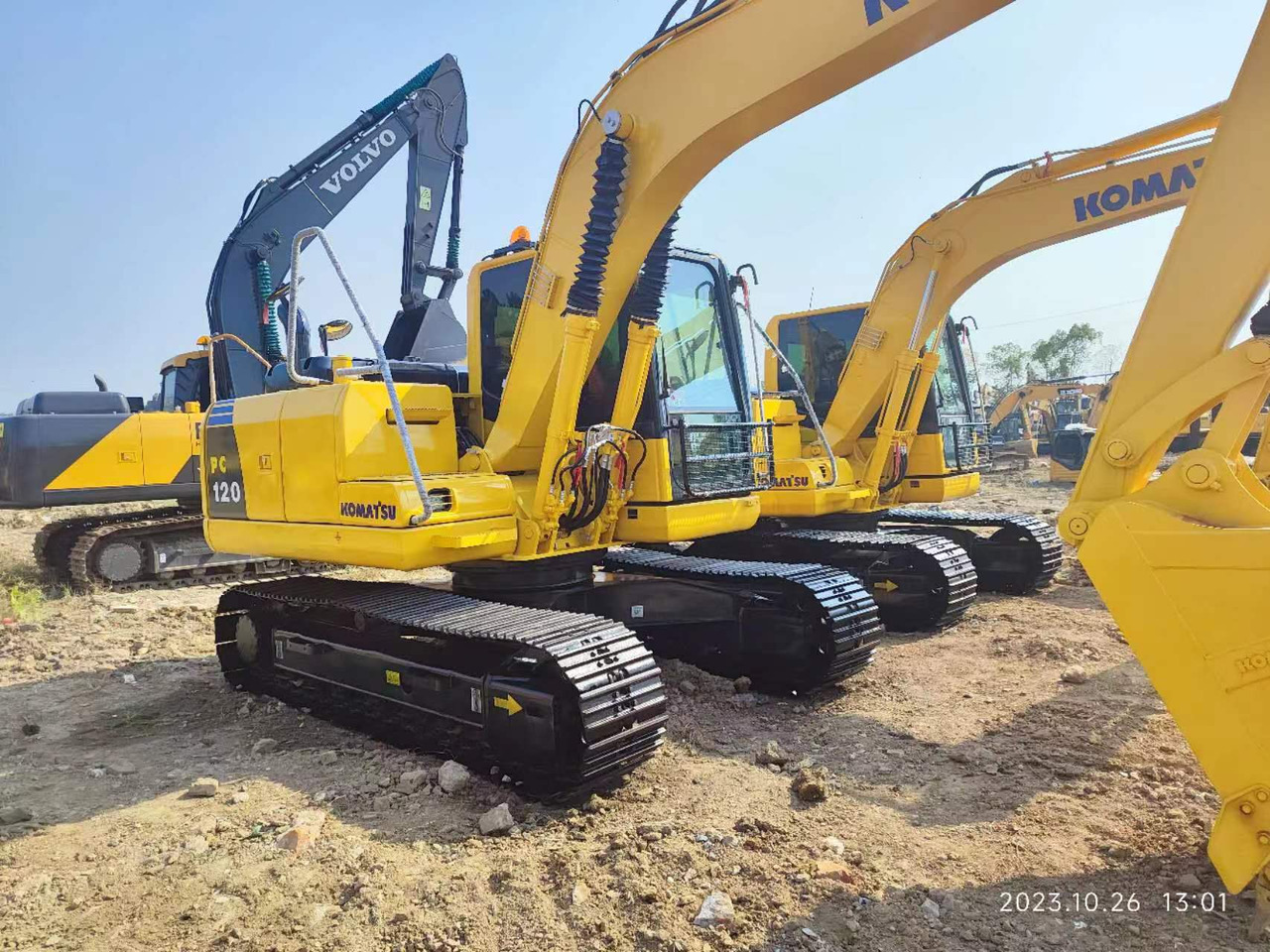 KOMATSU PC120-8 - Pásové rýpadlo: obrázek 1 KOMATSU PC120-8 - Pásové rýpadlo: obrázek 1