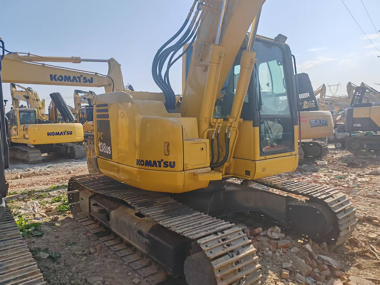 KOMATSU PC138US-8 - Pásové rýpadlo: obrázek 4 KOMATSU PC138US-8 - Pásové rýpadlo: obrázek 4