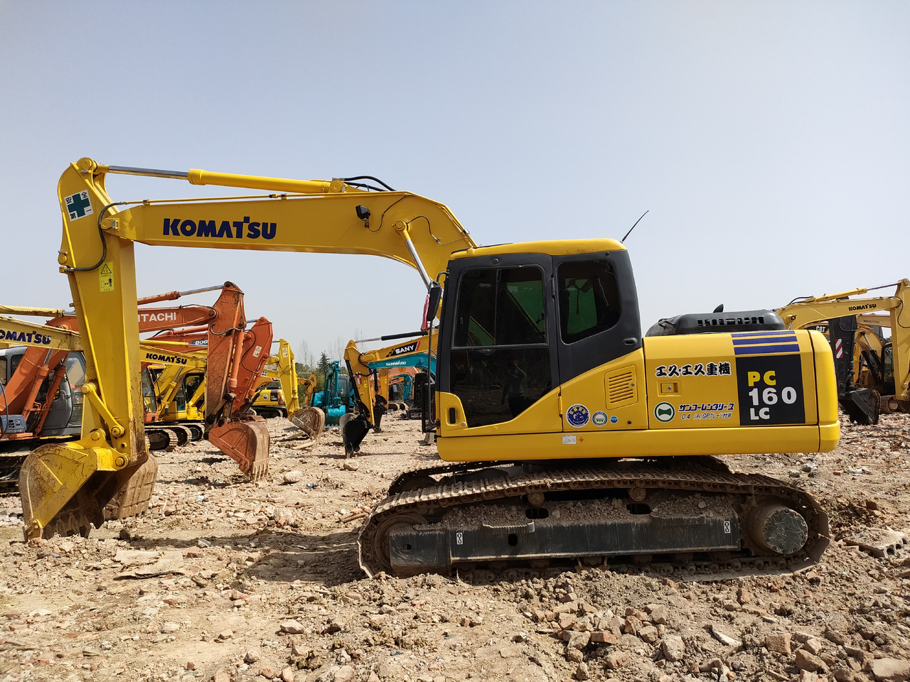 KOMATSU PC160-7 - Pásové rýpadlo: obrázek 2 KOMATSU PC160-7 - Pásové rýpadlo: obrázek 2