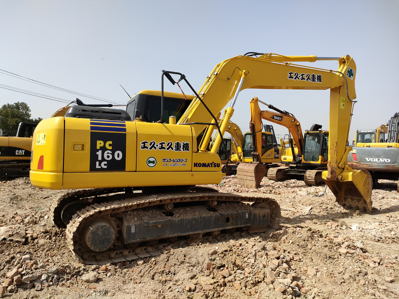 KOMATSU PC160-7 - Pásové rýpadlo: obrázek 4 KOMATSU PC160-7 - Pásové rýpadlo: obrázek 4