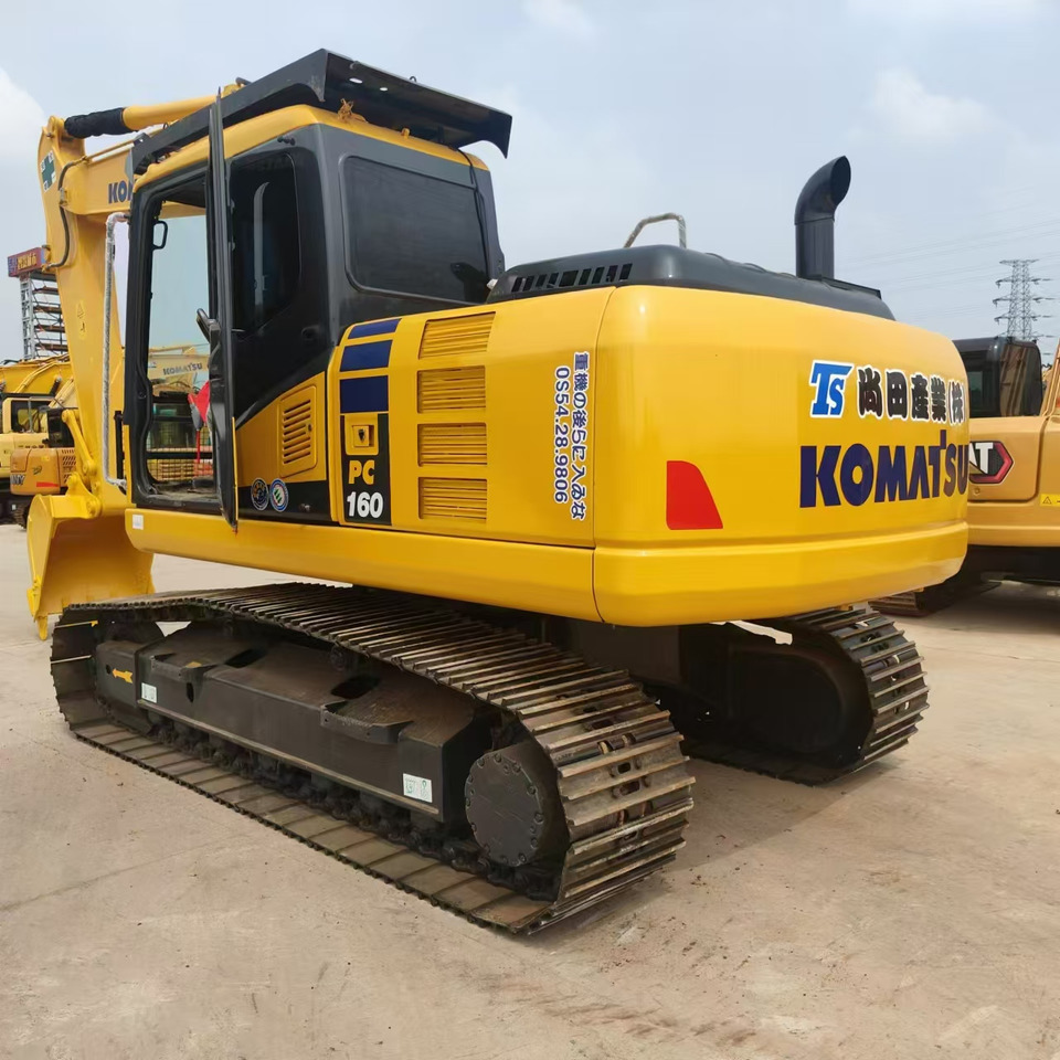 KOMATSU PC160-7 - Pásové rýpadlo: obrázek 1 KOMATSU PC160-7 - Pásové rýpadlo: obrázek 1