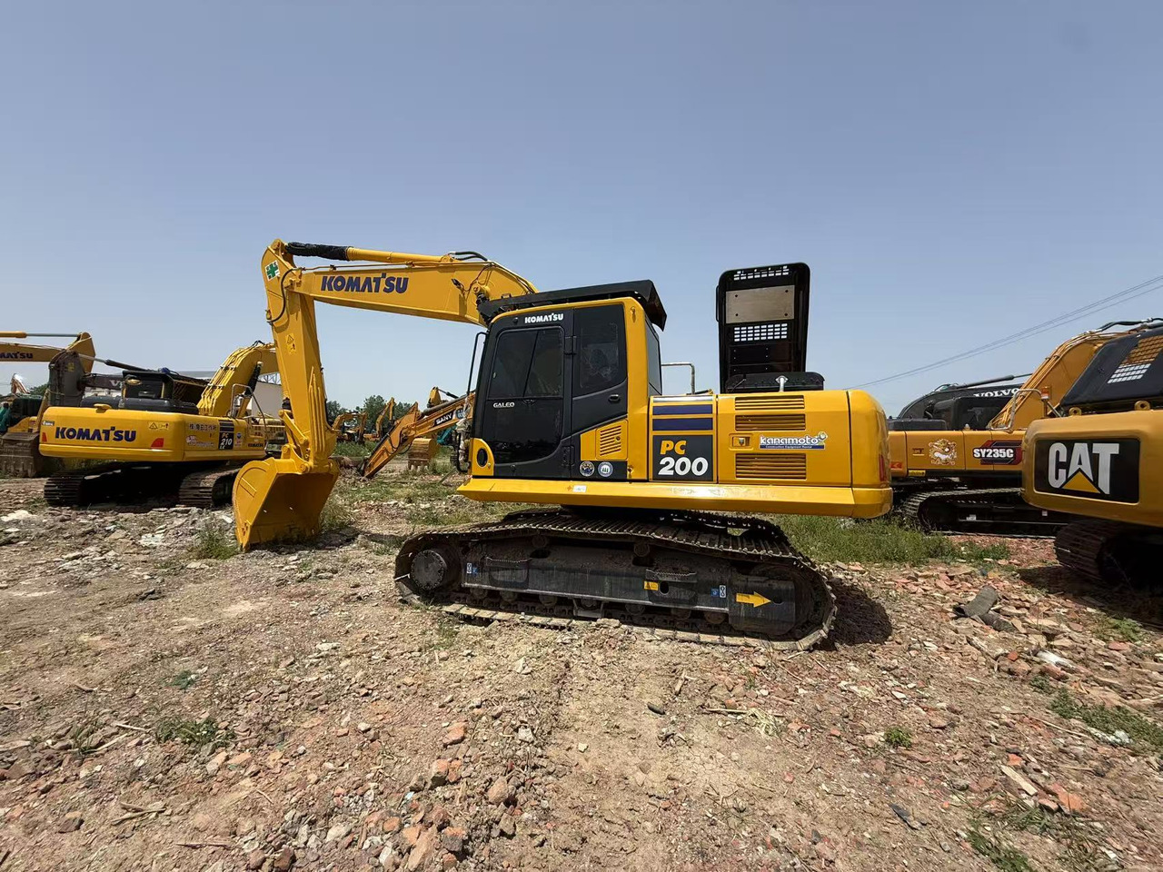 KOMATSU PC200-8 - Pásové rýpadlo: obrázek 2 KOMATSU PC200-8 - Pásové rýpadlo: obrázek 2