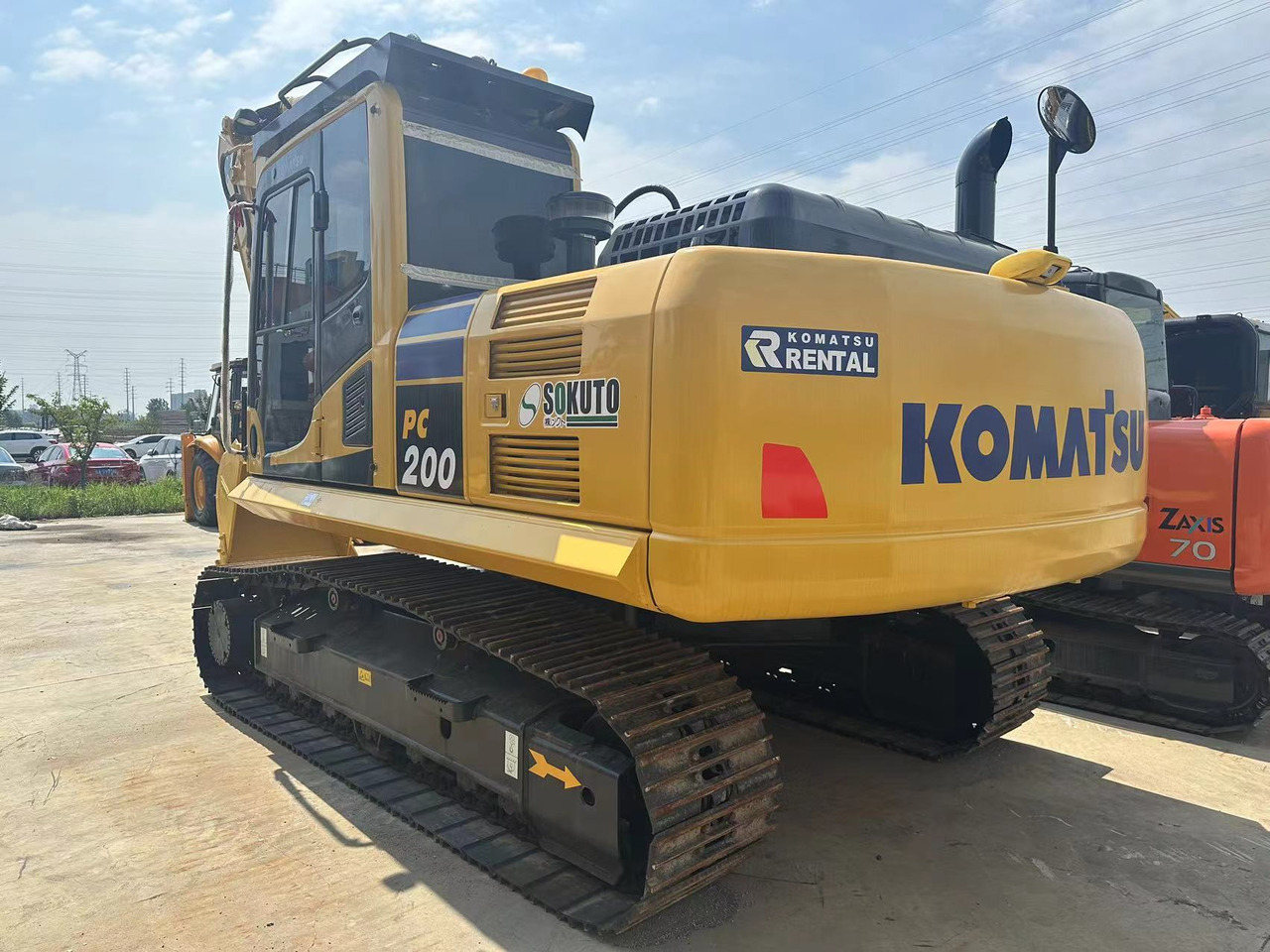 KOMATSU PC200-8N1 - Pásové rýpadlo: obrázek 1 KOMATSU PC200-8N1 - Pásové rýpadlo: obrázek 1