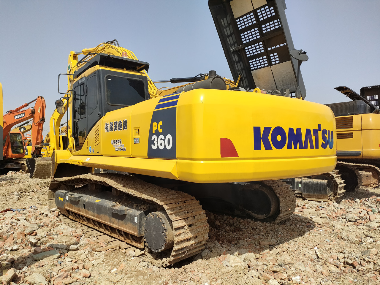 KOMATSU PC360-7 - Pásové rýpadlo: obrázek 4 KOMATSU PC360-7 - Pásové rýpadlo: obrázek 4