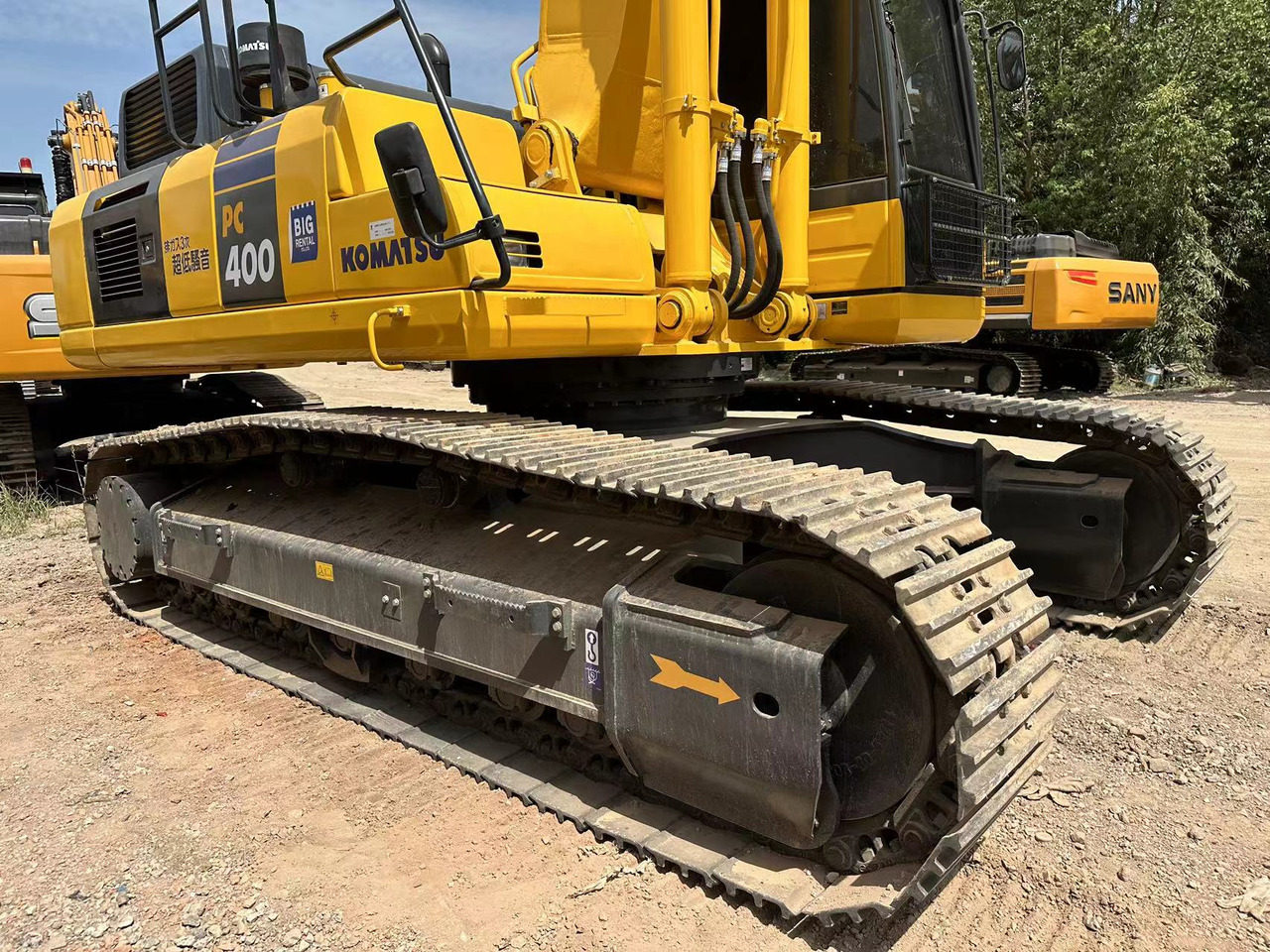 KOMATSU PC400-8 - Pásové rýpadlo: obrázek 2 KOMATSU PC400-8 - Pásové rýpadlo: obrázek 2