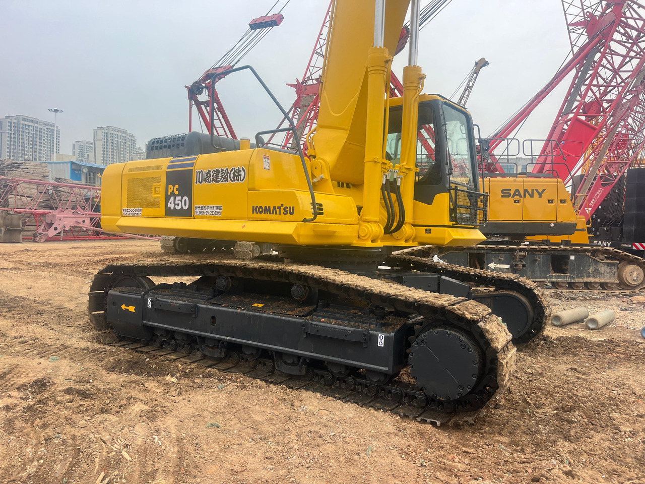 KOMATSU PC450-7 - Pásové rýpadlo: obrázek 3 KOMATSU PC450-7 - Pásové rýpadlo: obrázek 3