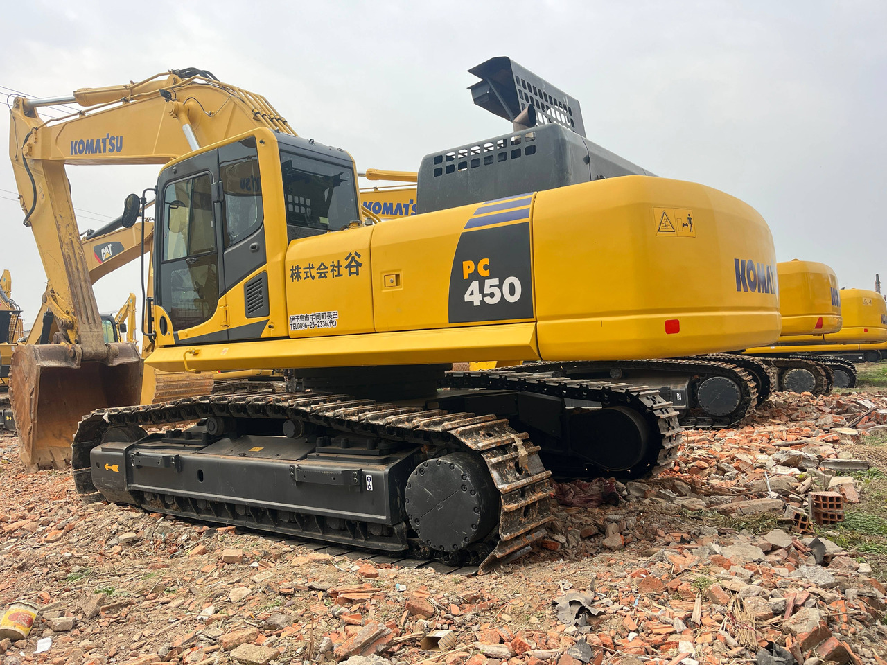 KOMATSU PC450-8 - Pásové rýpadlo: obrázek 1 KOMATSU PC450-8 - Pásové rýpadlo: obrázek 1