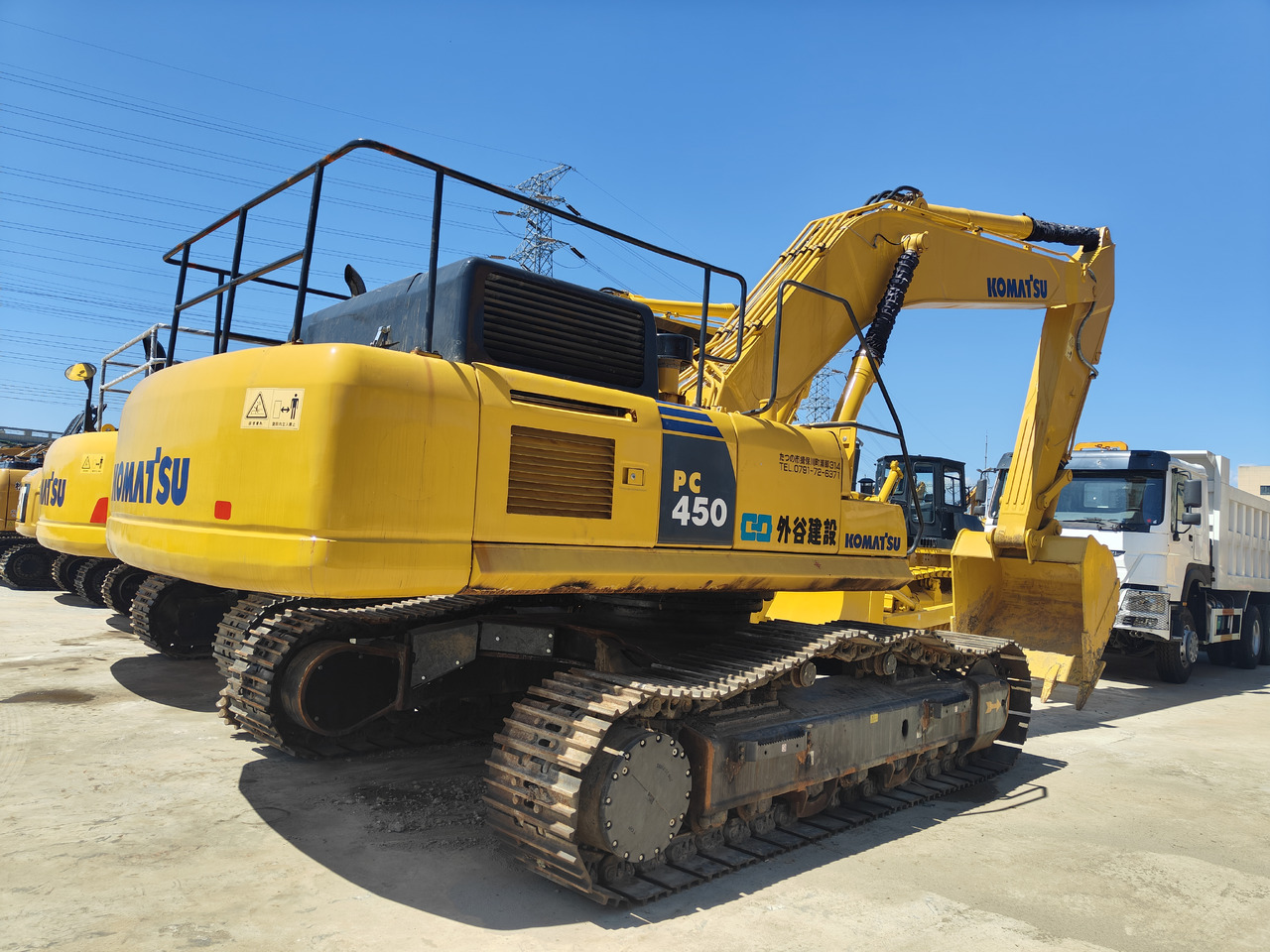 KOMATSU PC450-8 - Pásové rýpadlo: obrázek 1 KOMATSU PC450-8 - Pásové rýpadlo: obrázek 1