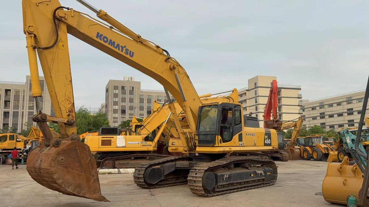 KOMATSU PC450-8 - Pásové rýpadlo: obrázek 5 KOMATSU PC450-8 - Pásové rýpadlo: obrázek 5