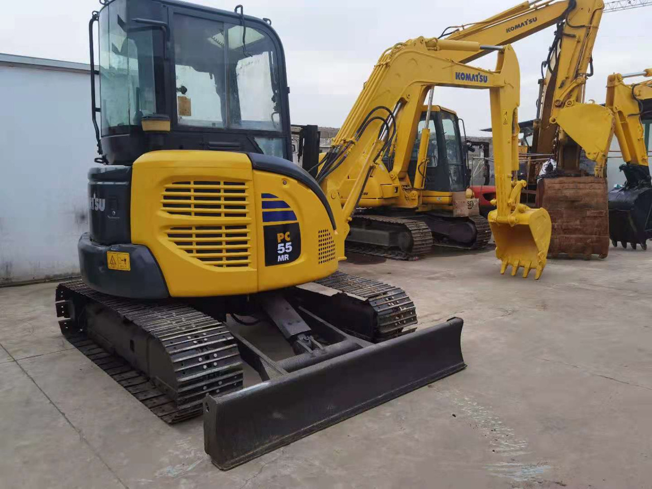 KOMATSU PC55 - Pásové rýpadlo: obrázek 2 KOMATSU PC55 - Pásové rýpadlo: obrázek 2