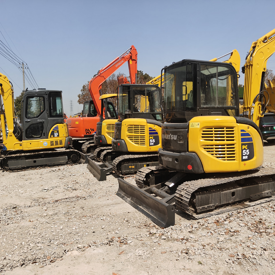 KOMATSU PC55MR - Pásové rýpadlo: obrázek 4 KOMATSU PC55MR - Pásové rýpadlo: obrázek 4