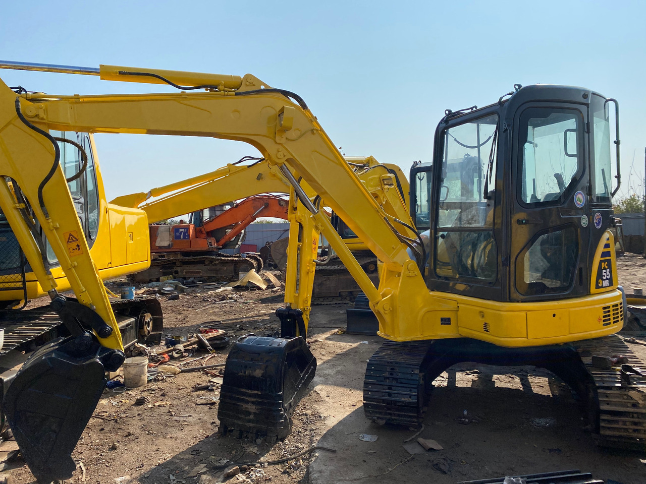 KOMATSU PC55MR - Pásové rýpadlo: obrázek 2 KOMATSU PC55MR - Pásové rýpadlo: obrázek 2
