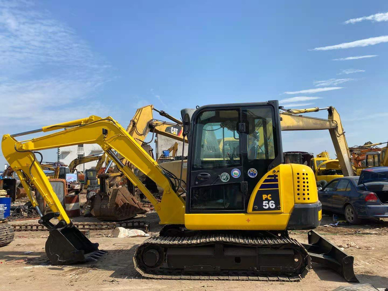 KOMATSU PC56 - Pásové rýpadlo: obrázek 4 KOMATSU PC56 - Pásové rýpadlo: obrázek 4
